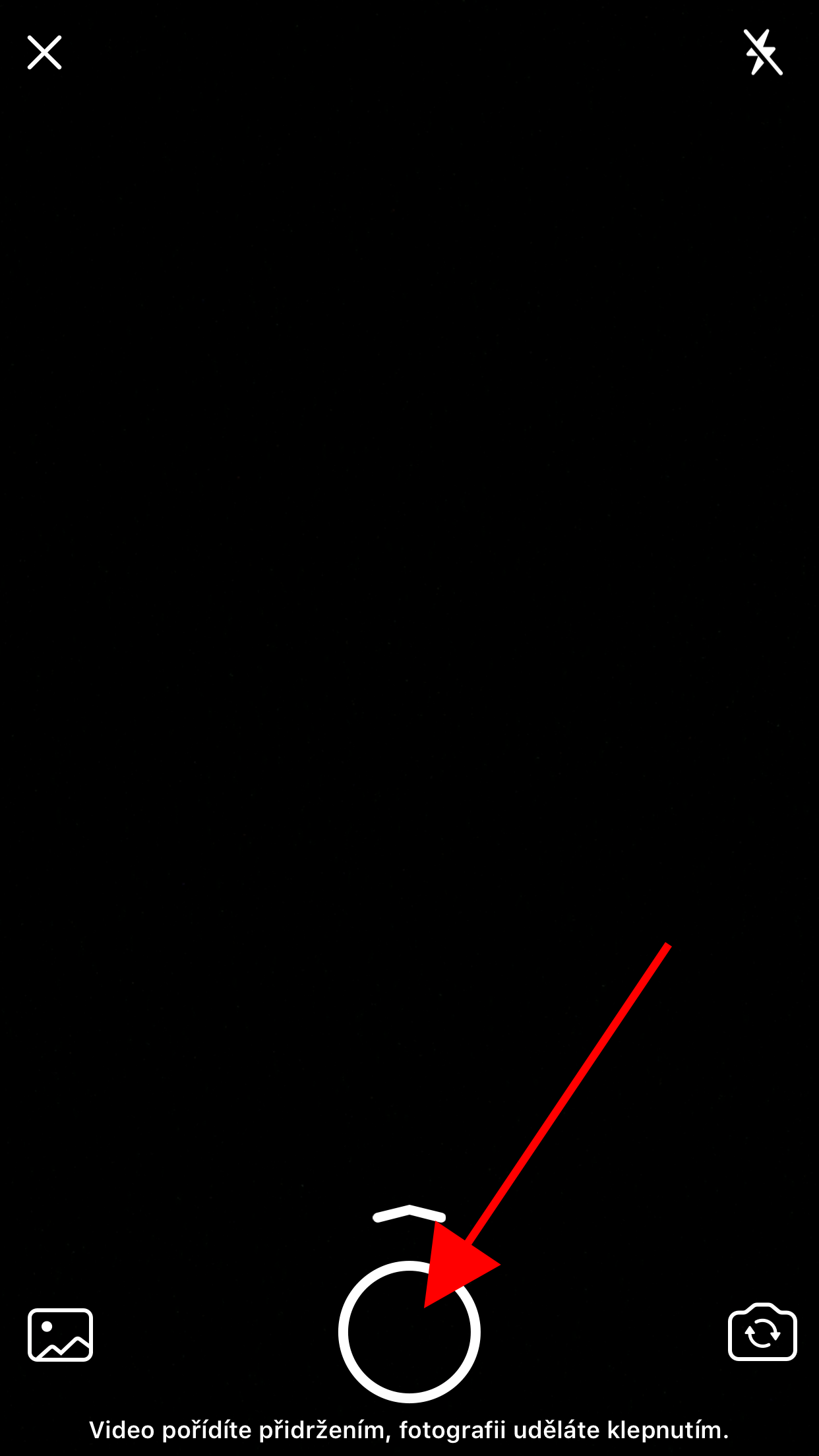 whatsapp camera interface