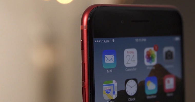 Black screen iPhone 7 Red FB Black screen iPhone 7 Red FB