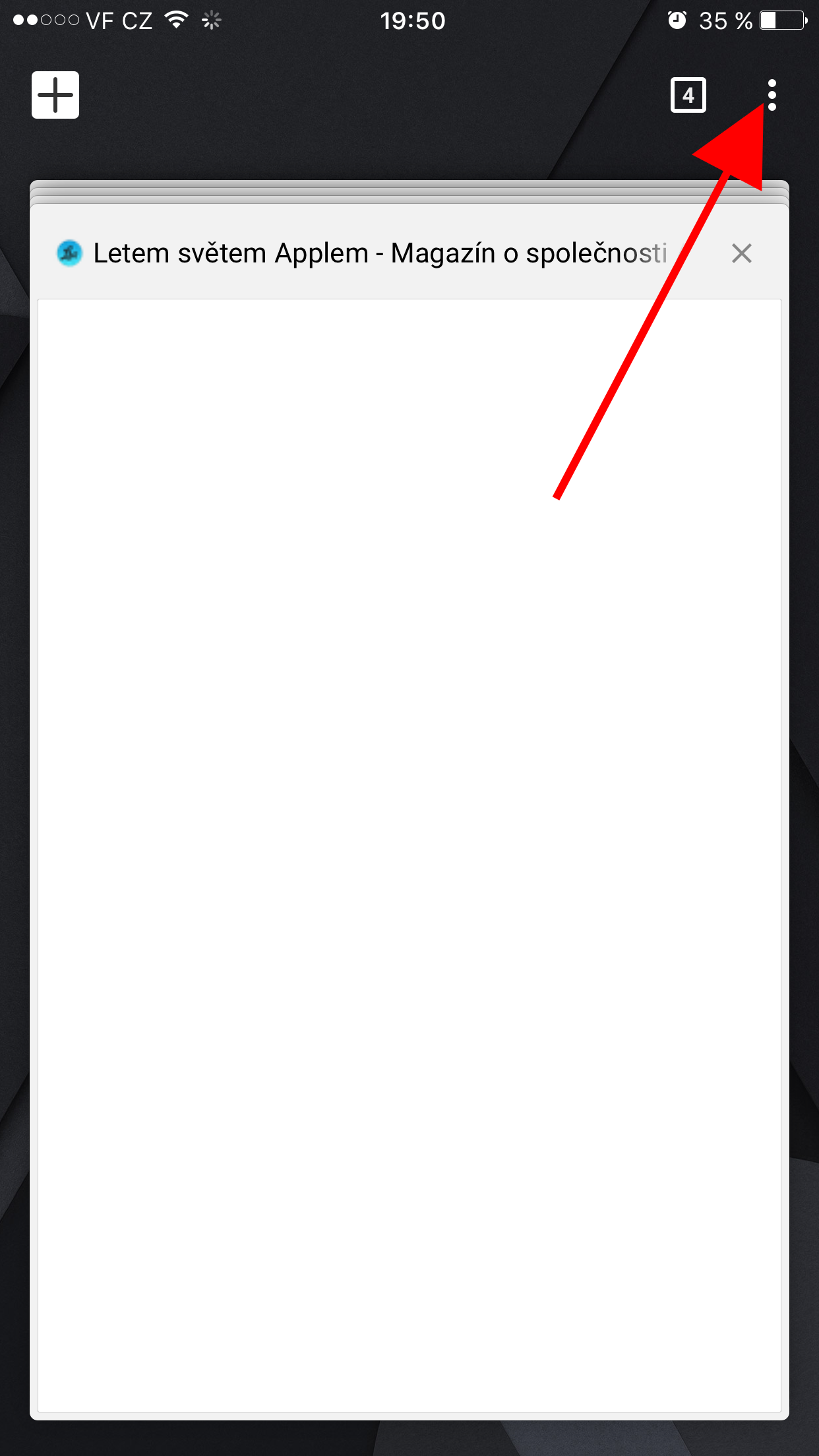 close all tabs option