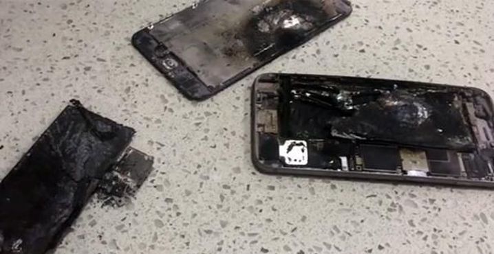 iPhone 6 Plus battery explode FB iPhone 6 Plus battery explode FB
