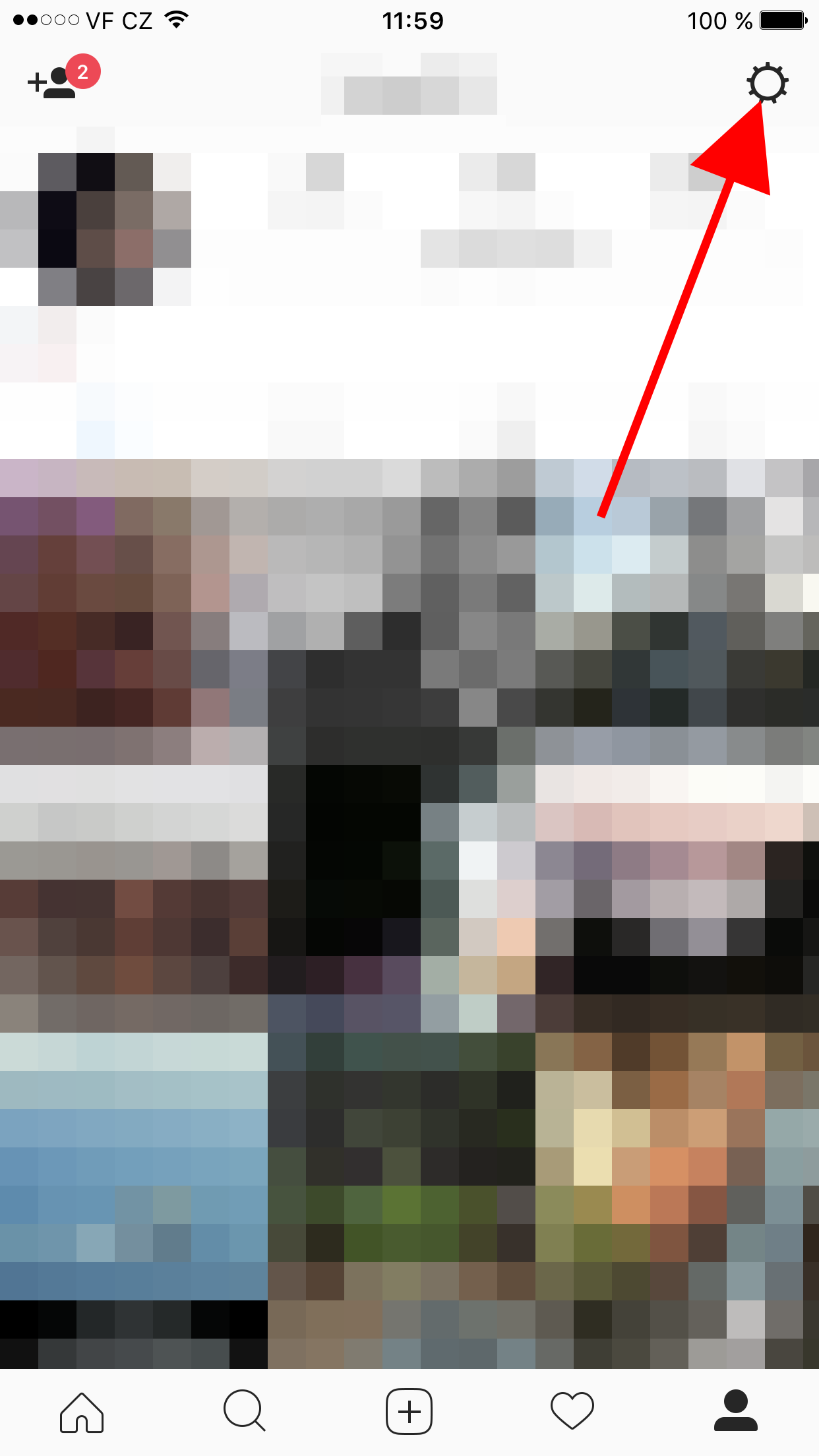 instagram profile settings