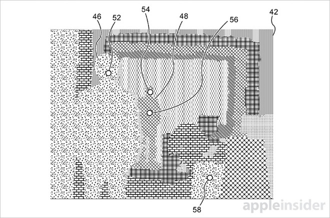 patterned landscape patent illustration