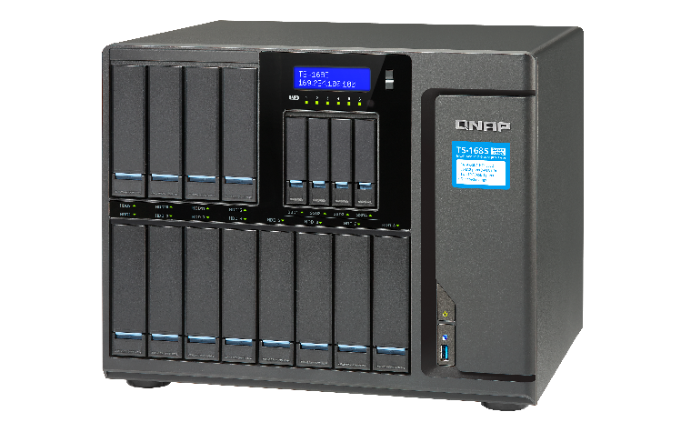 qnap nas front view