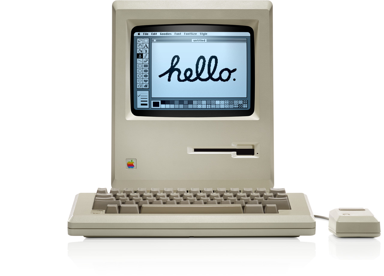 vintage macintosh computer