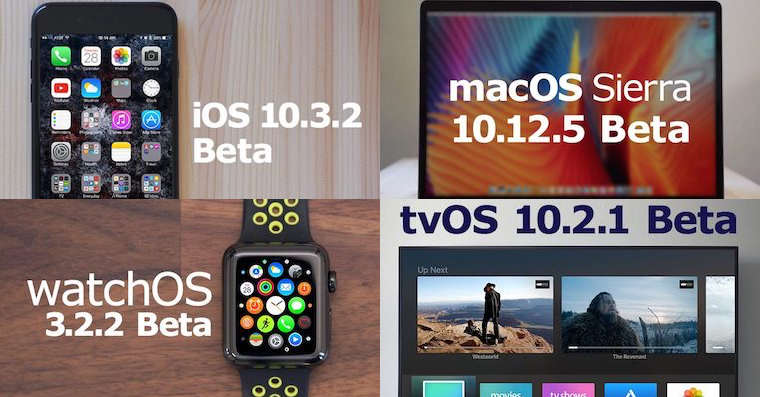 iOS 10.3.2 macOS 10.12.5 watchOS 3.2.2 tvOS 10.2.1 Beta FB iOS 10.3.2 macOS 10.12.5 watchOS 3.2.2 tvOS 10.2.1 Beta FB
