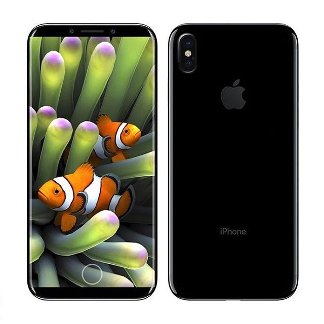 iPhone 8 vertical camera concept iPhone 8 vertical camera concept