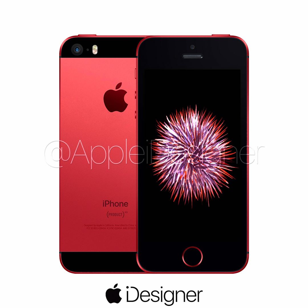 Jak by vypadal iPhone SE (PRODUCT)RED – Letem světem Applem