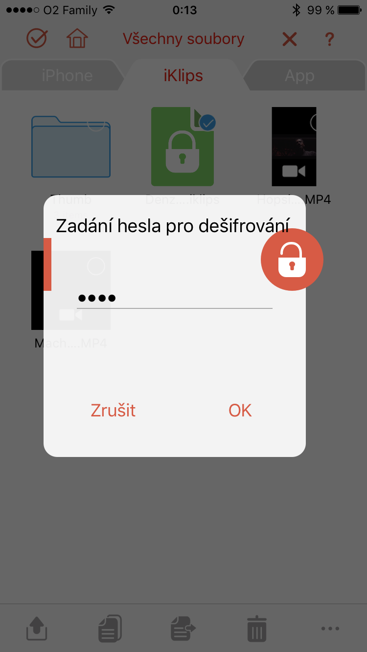 iklip password entry