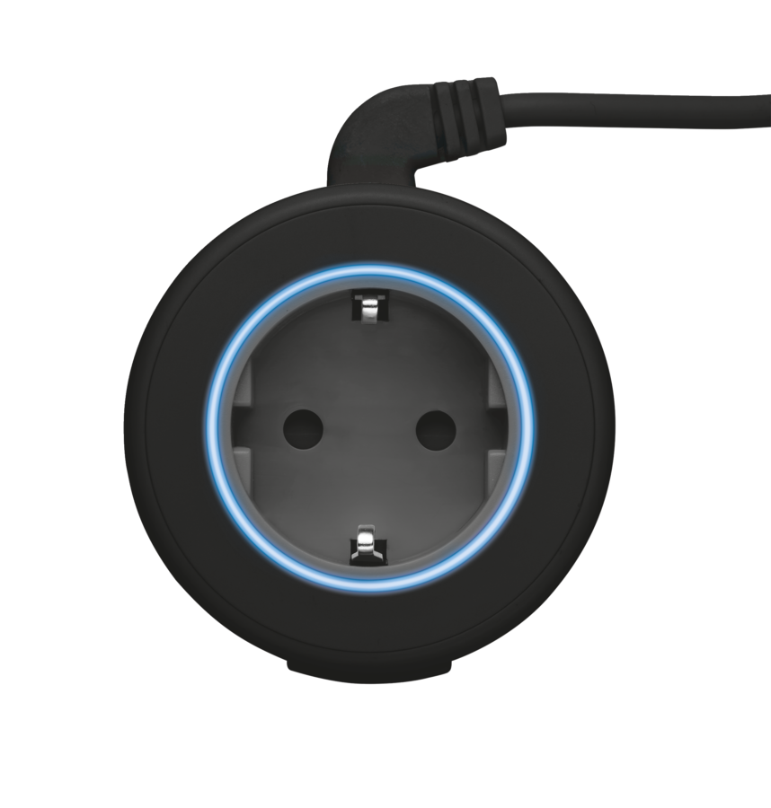 portable car charger top view