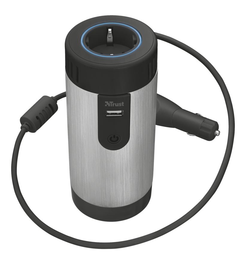 portable car charger with cable