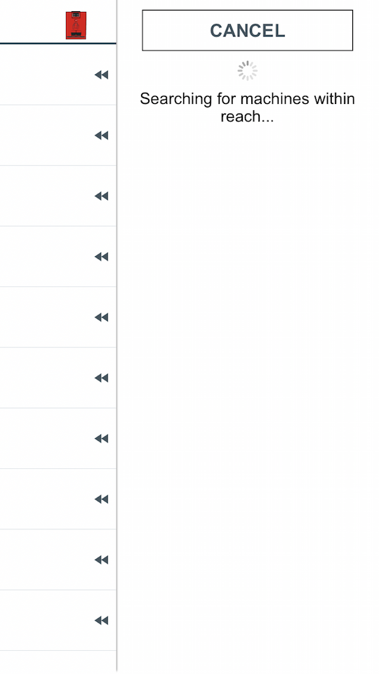 searching for coffee machines