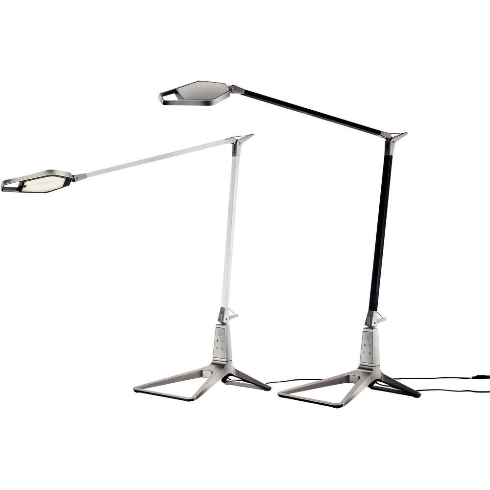 two modern desk lamps