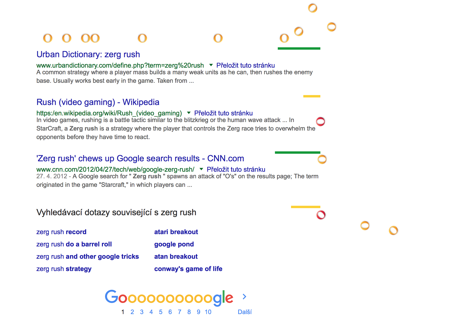 google zerg rush
