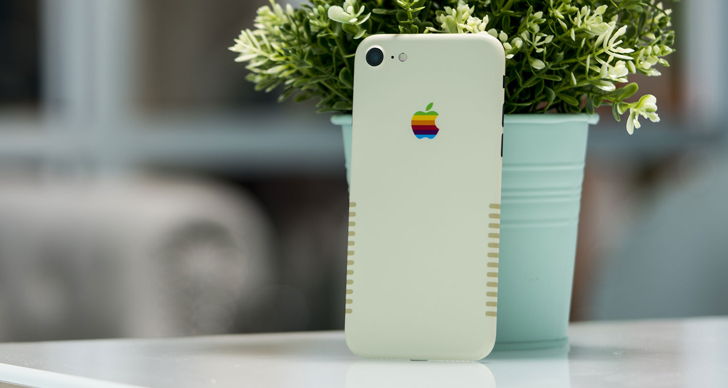 iphone retro style