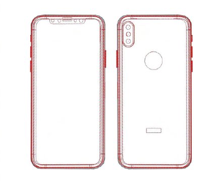 smartphone design sketch