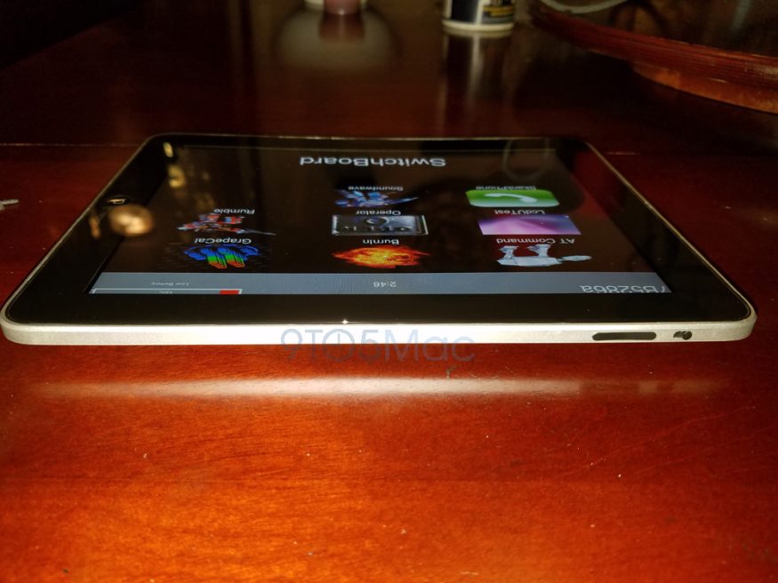 tablet side view switchboard