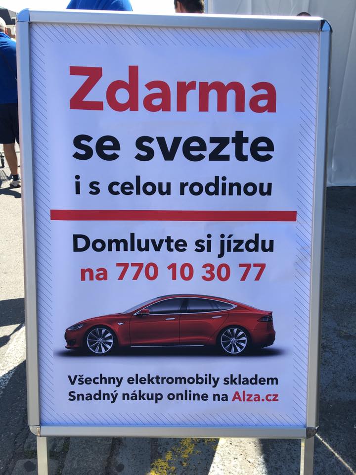 free test drive sign