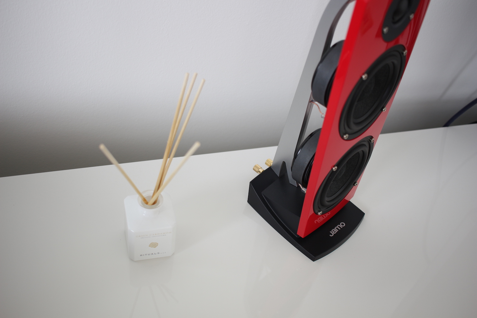 modern speaker and diffuser