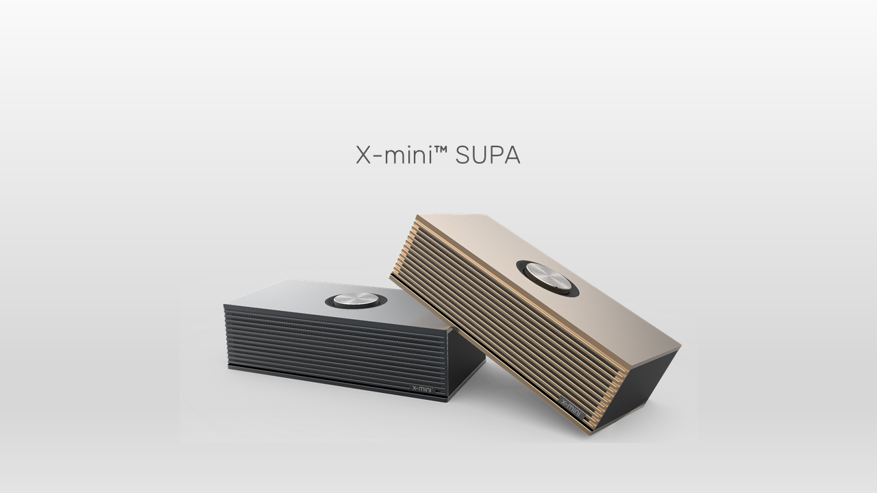 x mini supa speakers