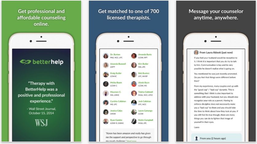 online counseling app