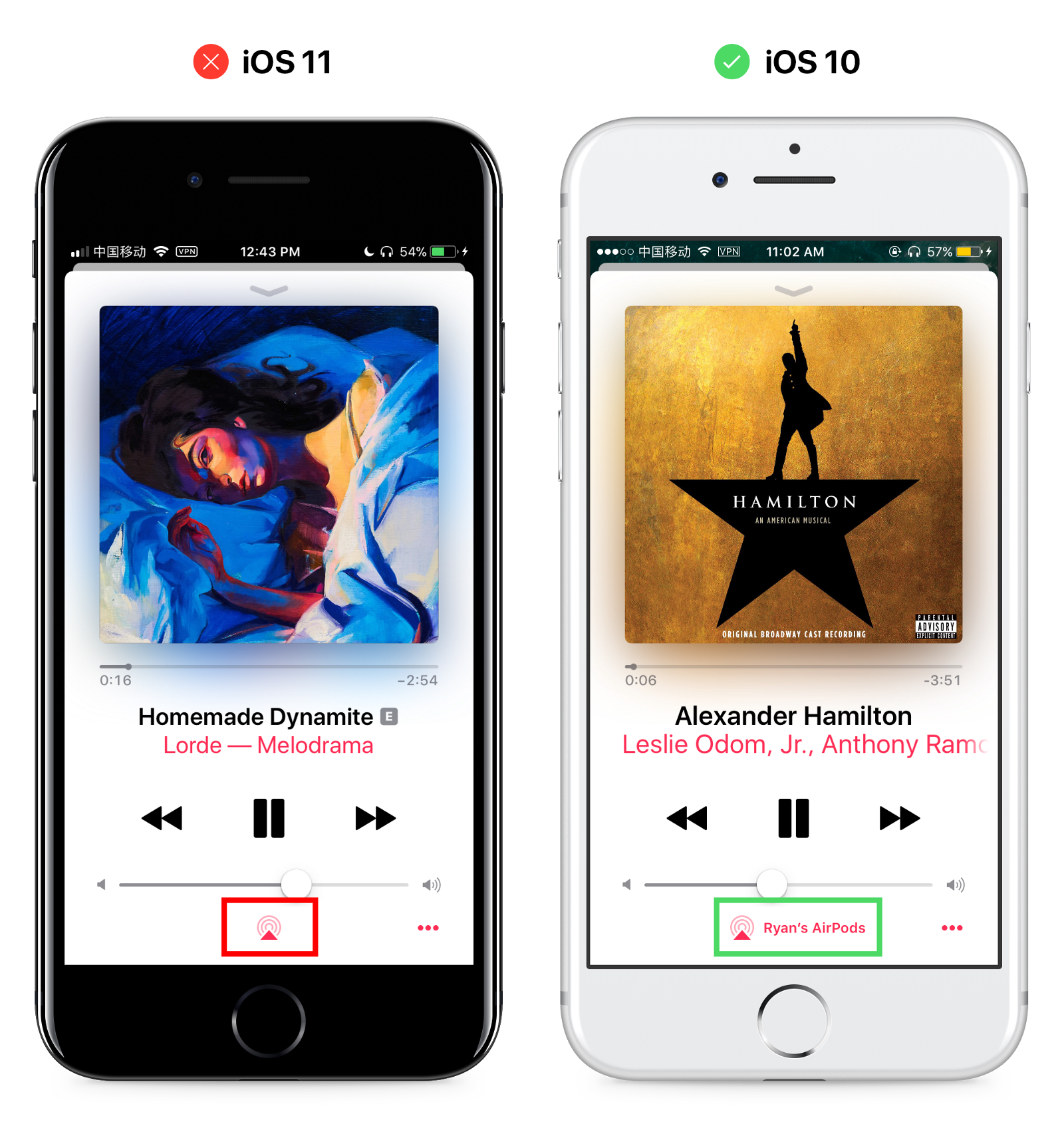 AirPlay device name iOS 10 AirPlay device name iOS 10