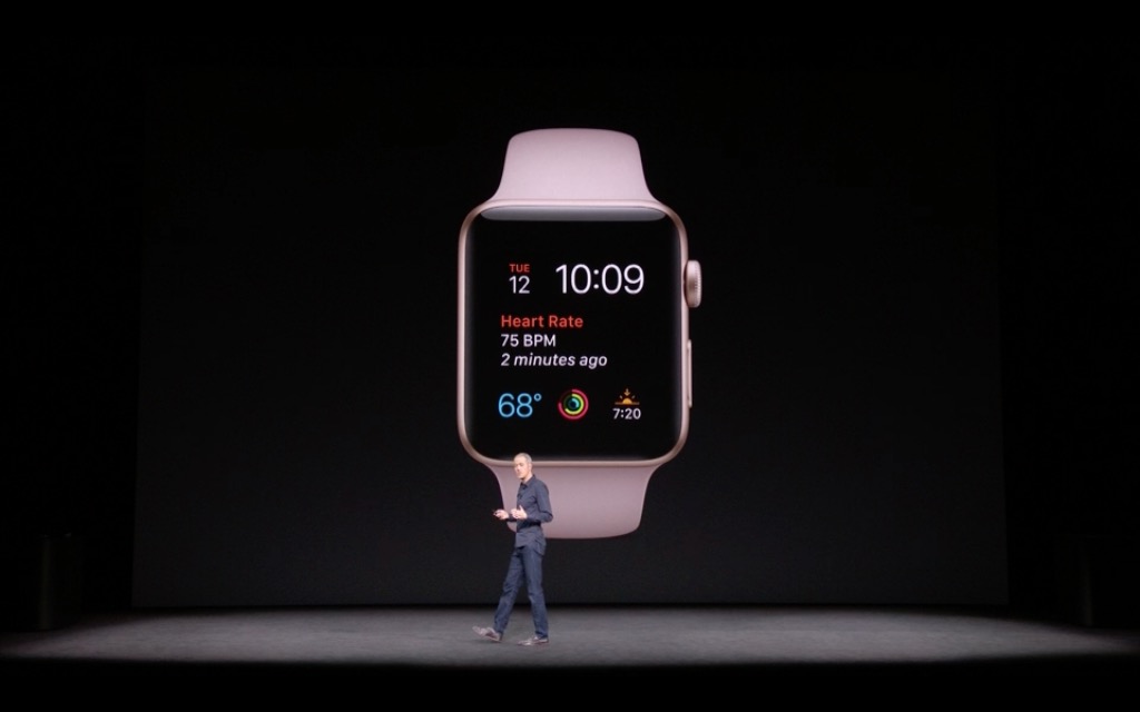 apple watch heart rate display