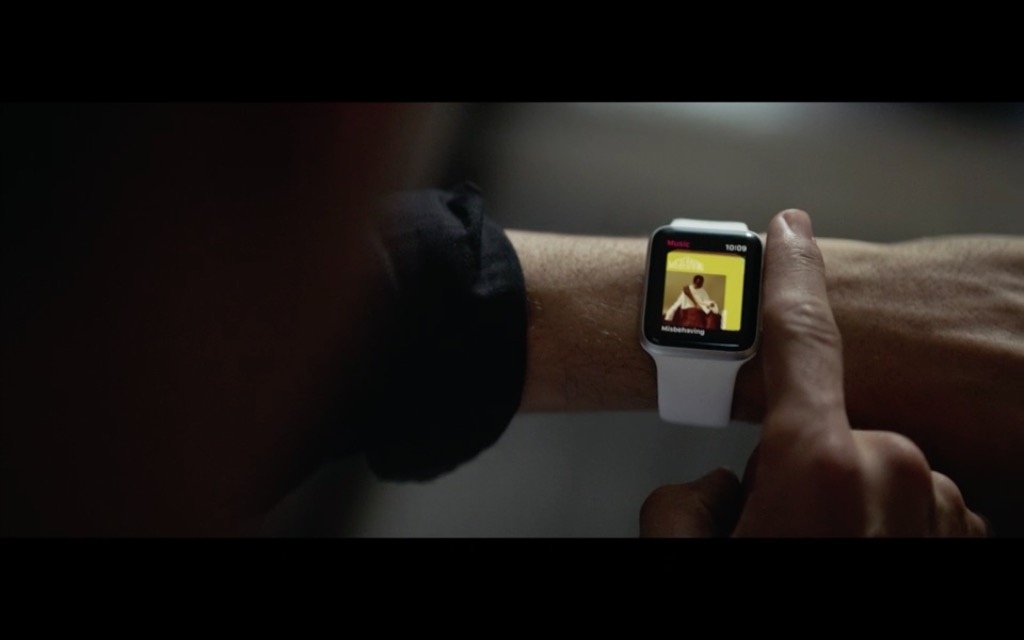 apple watch music control