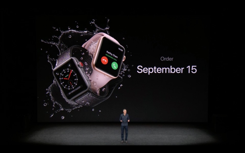 apple watch order date