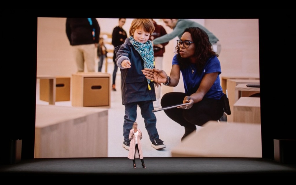 child and educator interaction