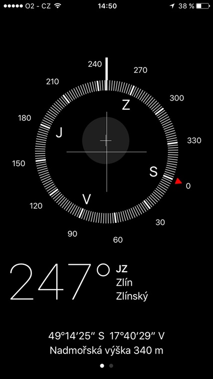 compass app display