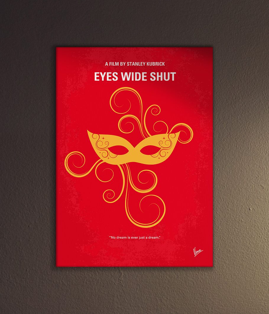 eyes wide shut red mask poster