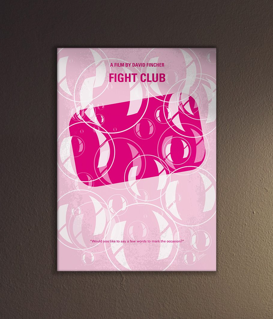 fight club minimalist poster