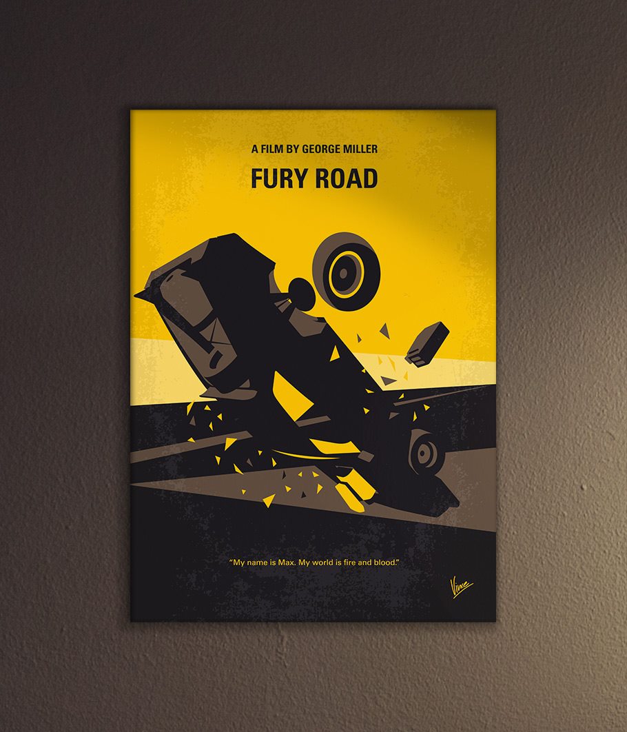 fury road minimalist poster