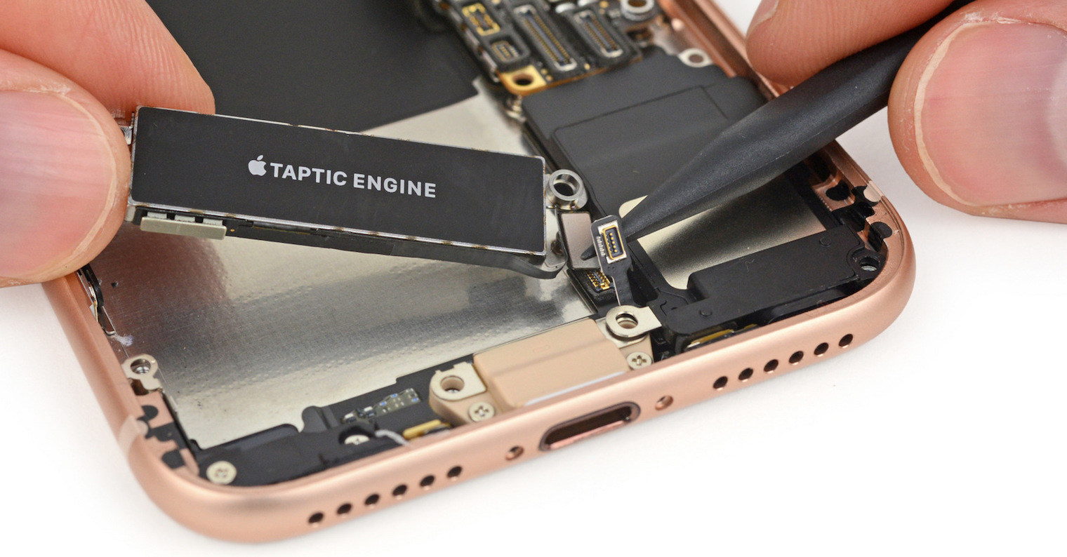 iPhone 8 taptic engine teardown inside FB iPhone 8 taptic engine teardown inside