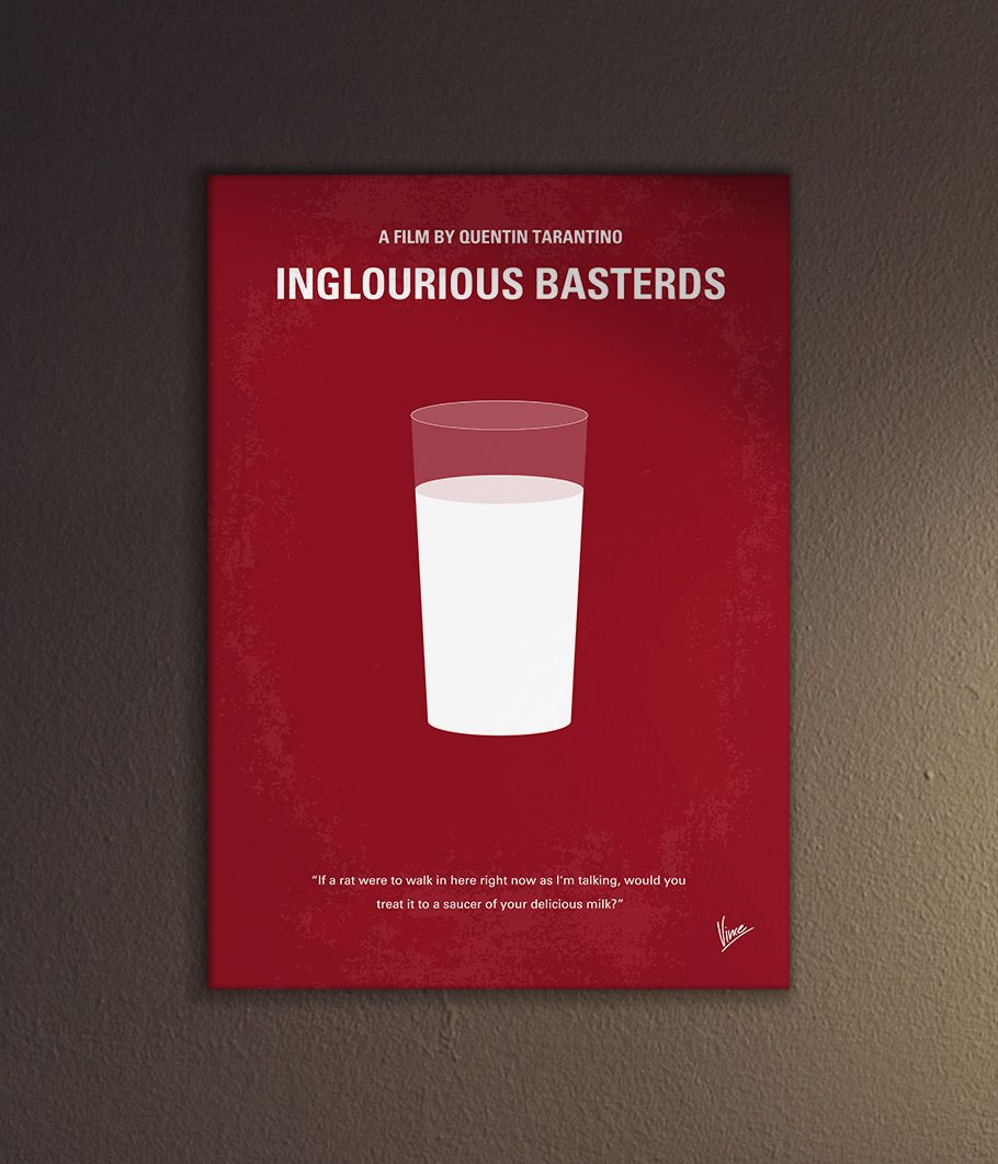 inglourious basterds minimalist poster