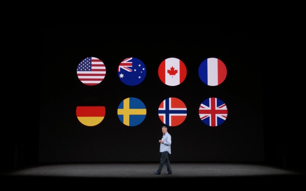 international flags presentation