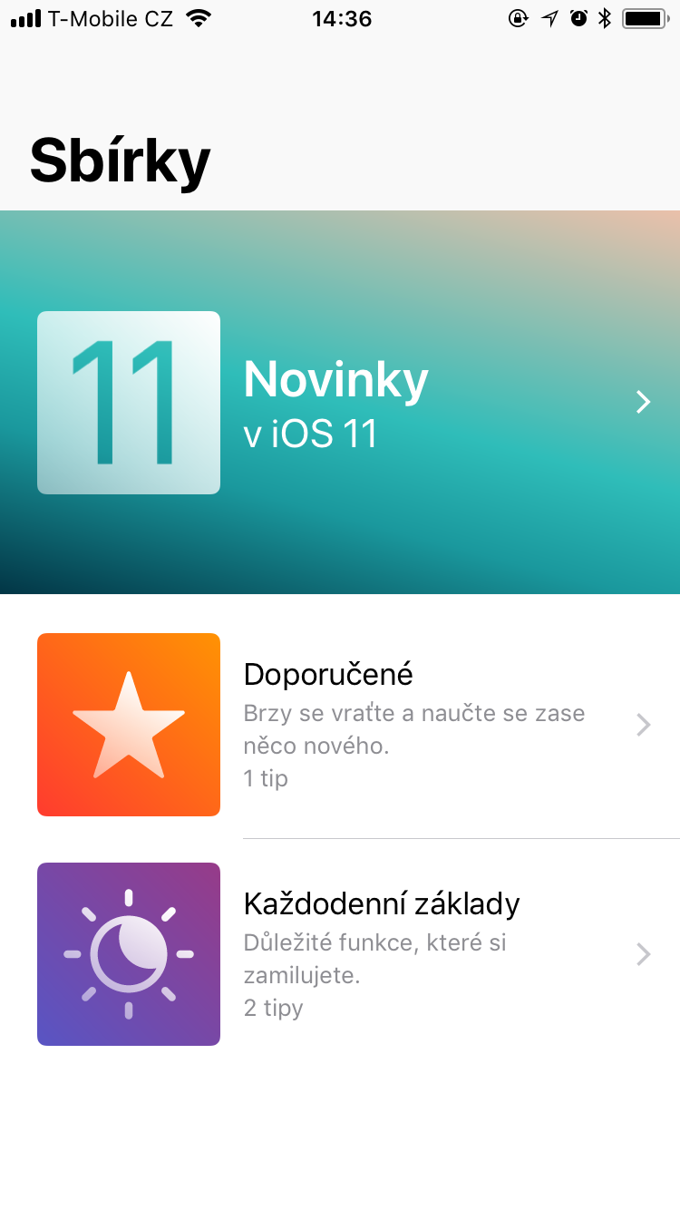 ios 11 information page