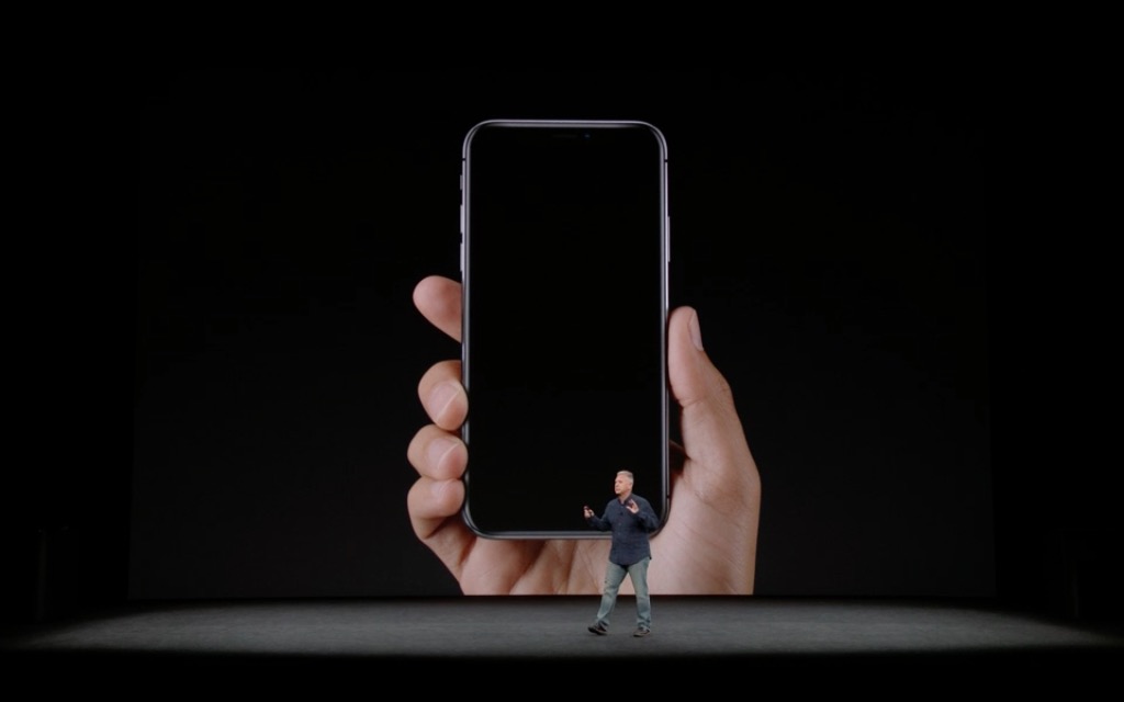 iphone hand black screen