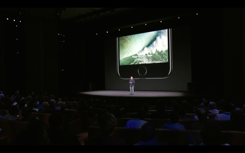 iphone home button presentation