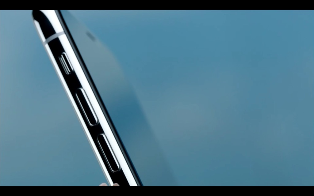 iphone side buttons closeup