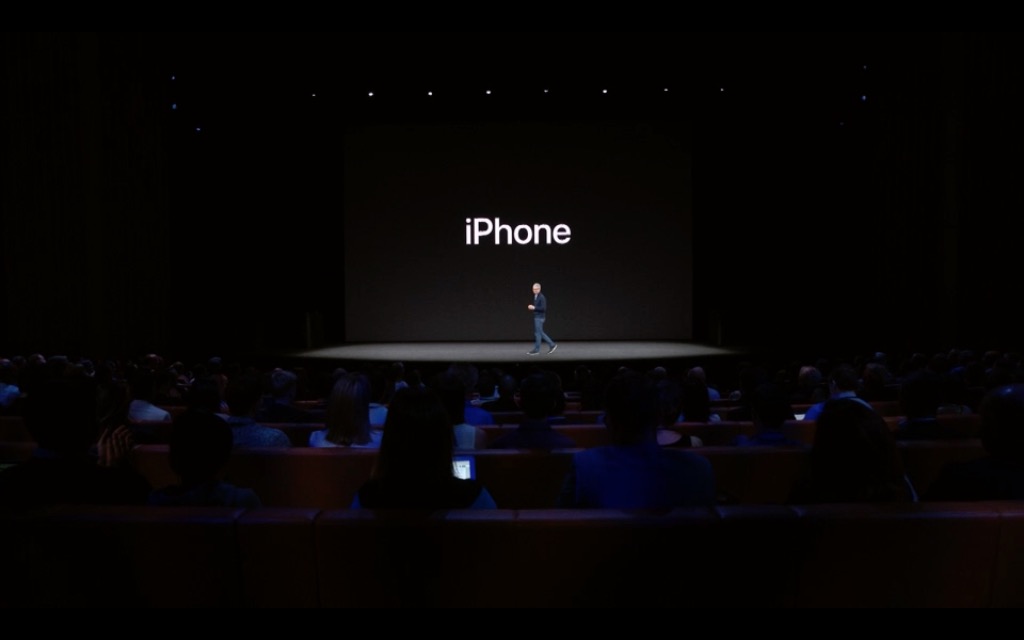 iphone stage presentation