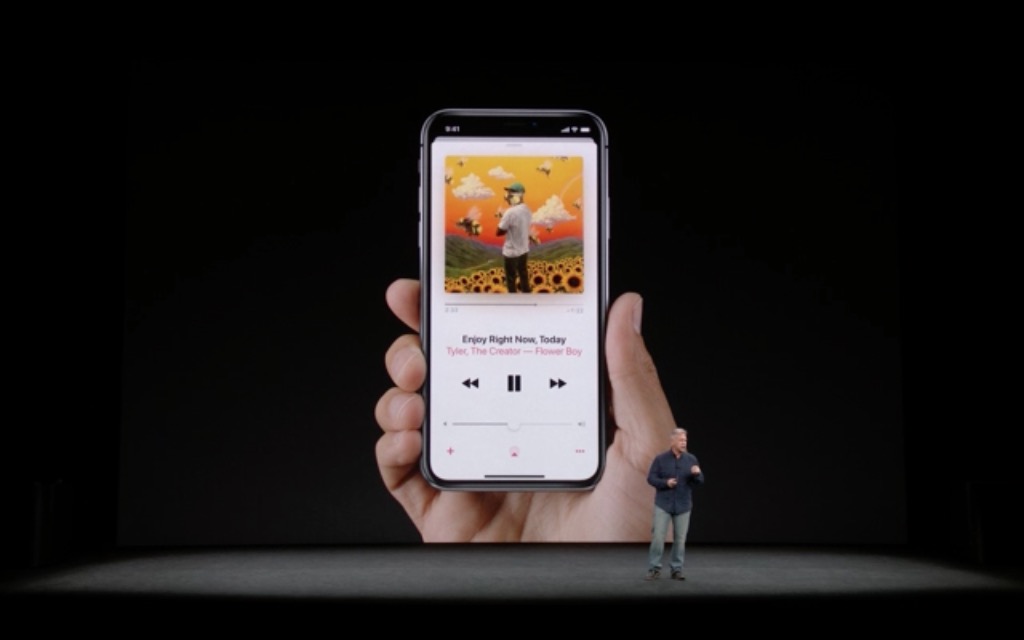 iphone x music app