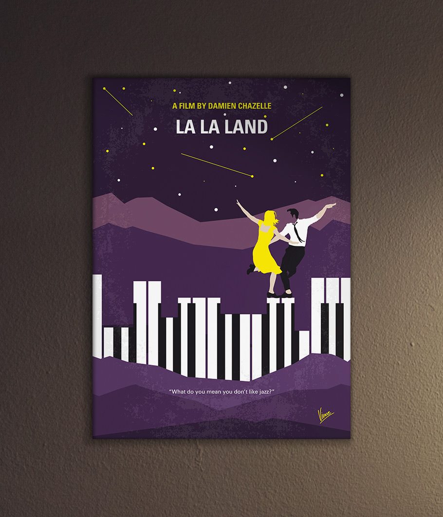 la la land dancing poster