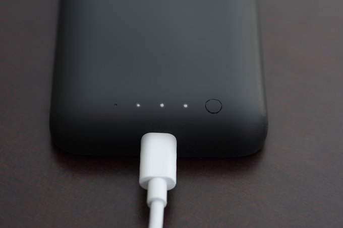 phone charging with cable