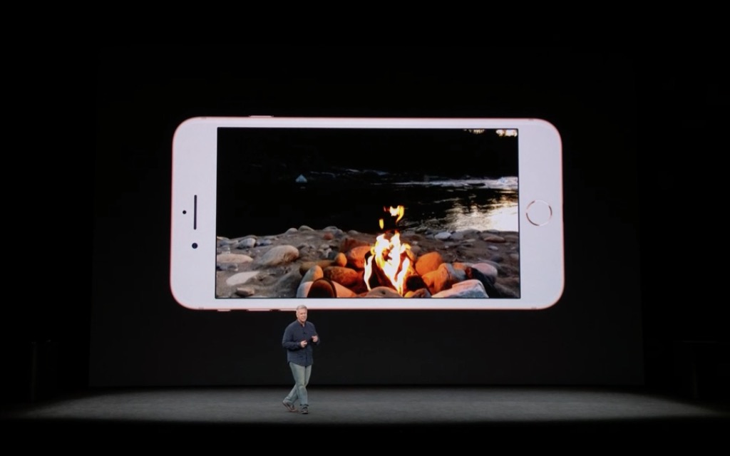 phone display campfire