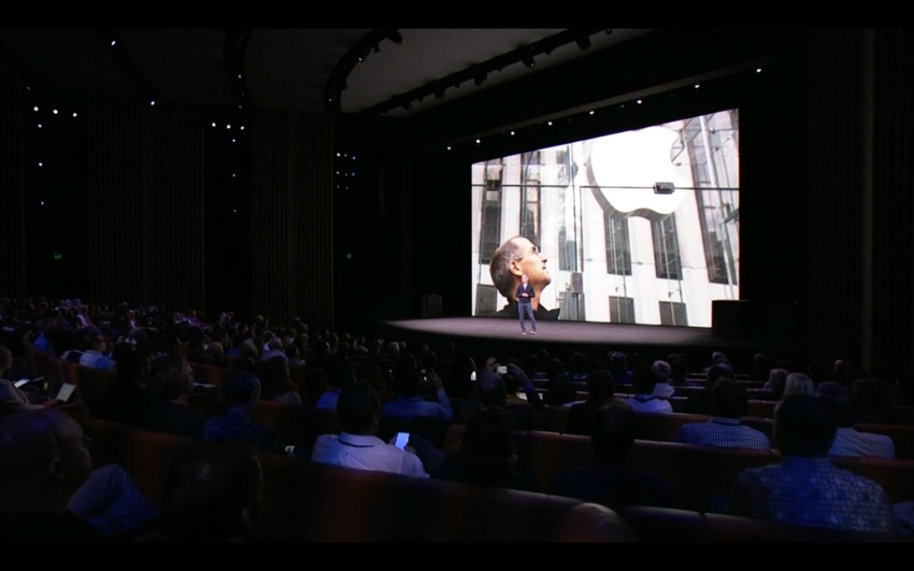 presentation with audience