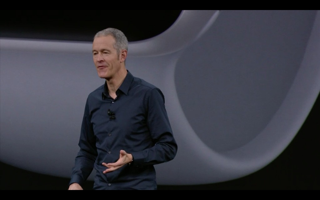 presenter speaking close up