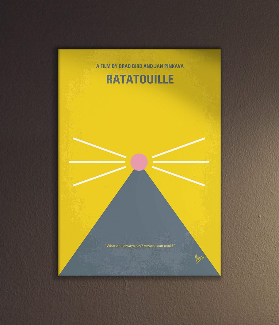 ratatouille mouse chef poster