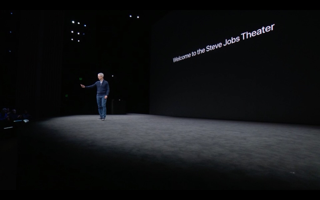 steve jobs theater welcome