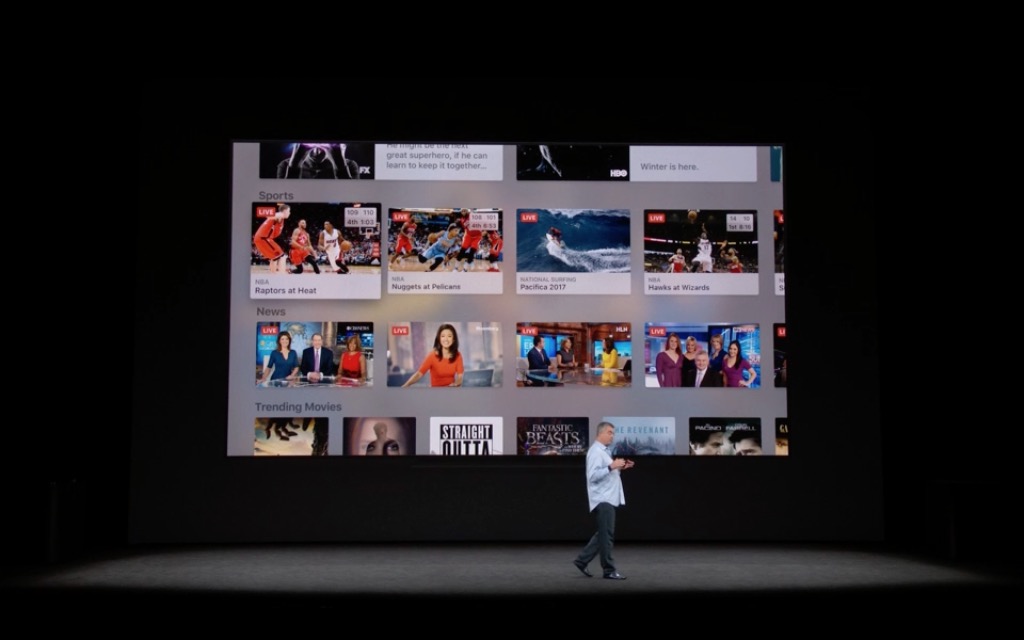 streaming content selection